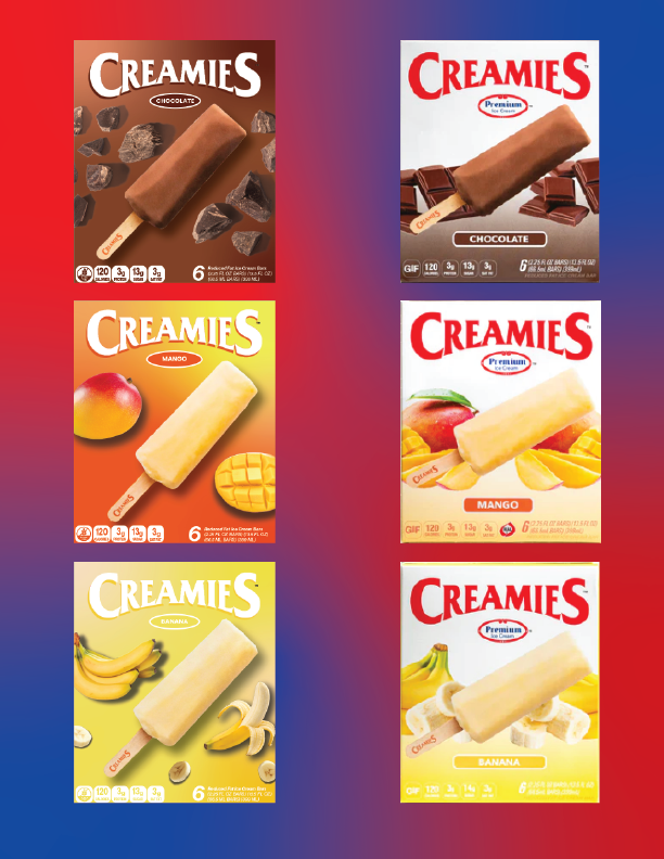 Creamies Packaging